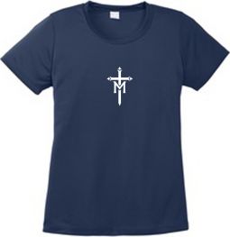 Women's Sport-Tek Tee, Navy